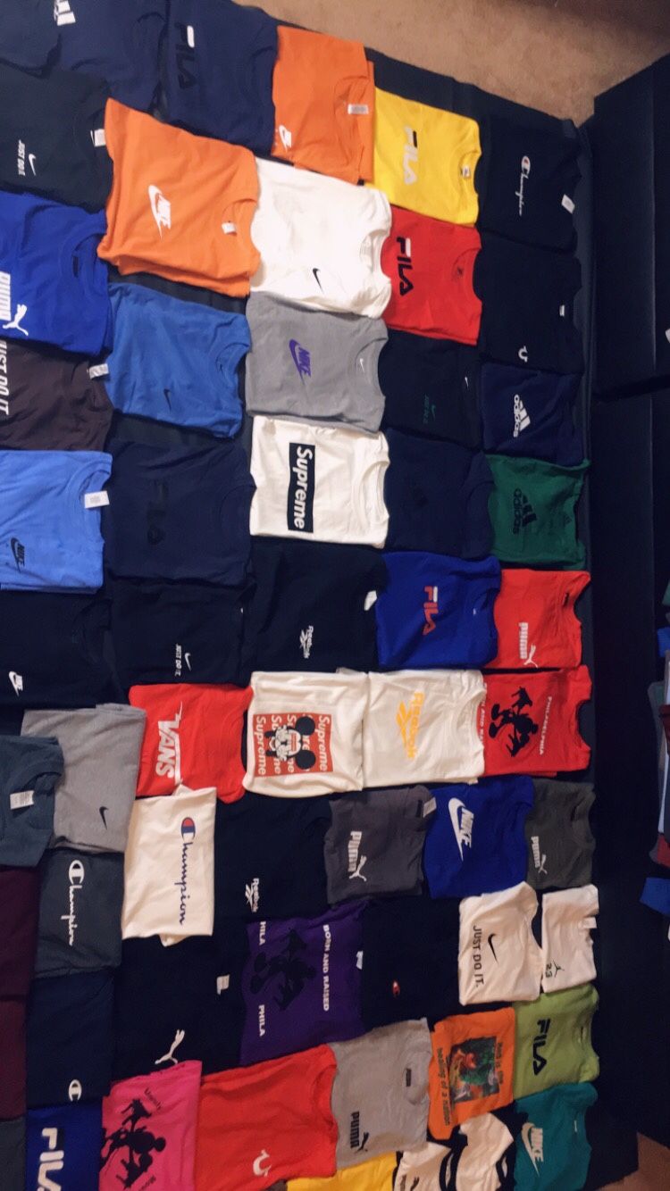 Any brand T-shirts