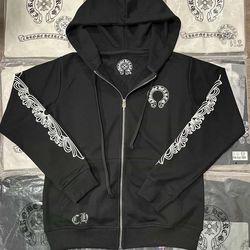 Black Chrome heart jacket SIZE MEDIUM