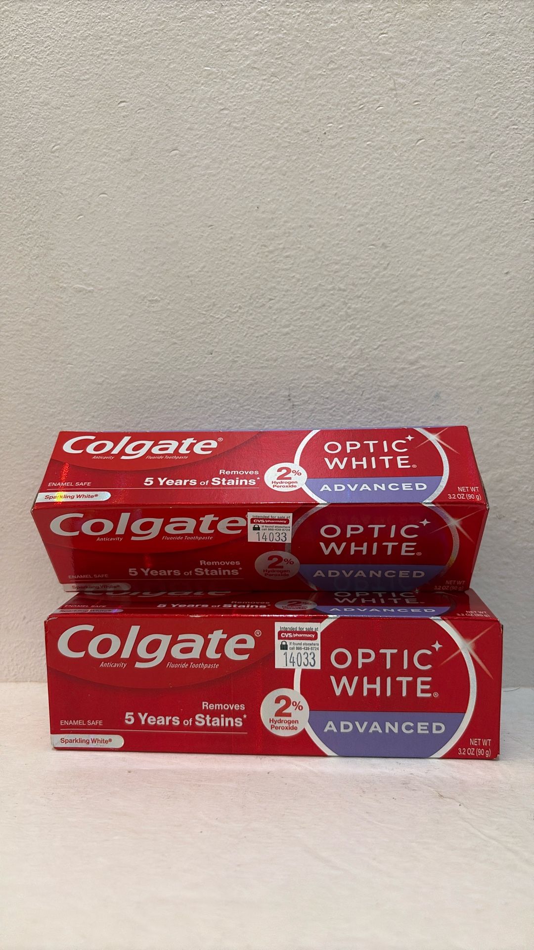 Colgate Optic White Advanced Toothpaste Combo Set (EXP 11/2025)