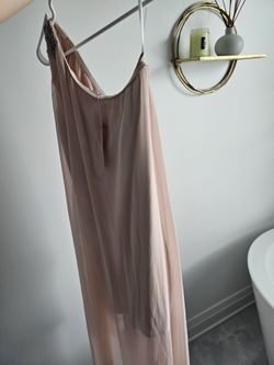 Blush Minuet Dress One Arm Size Small