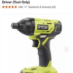 RYOBI 18v Impact Drill 