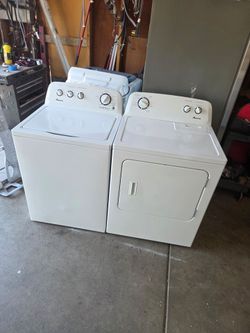 Amana washer and electric dryer Large Capacity