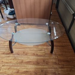 Glass Top Coffee Table