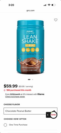 2 total GNC lean shake +slimvance brand new exp 6/2027 1 year from now