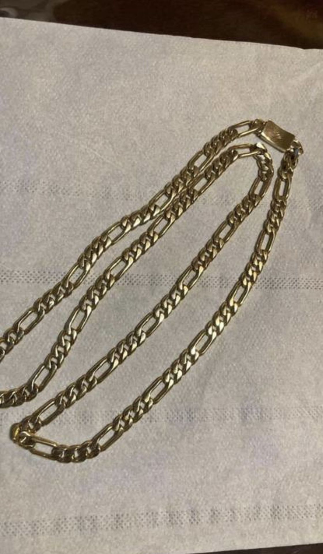 14K Gold Figaro Chain