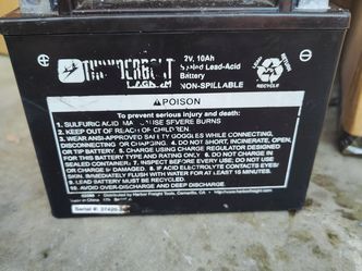 Small battery for scooter