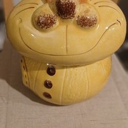 VTG Alice in Wonderland Cheshire Cat Cookie Jar
