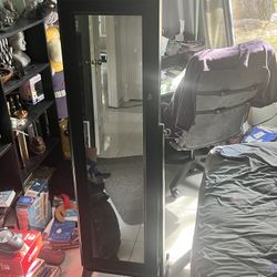 Standing Jewelry Cabinet