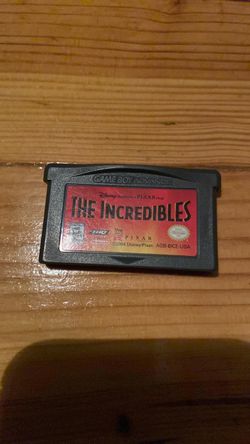 The Incredibles Game Boy Advance Cartridge