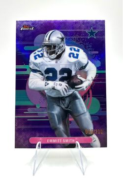 2025 Topps Finest Emmitt Smith /250 /200 and refractor