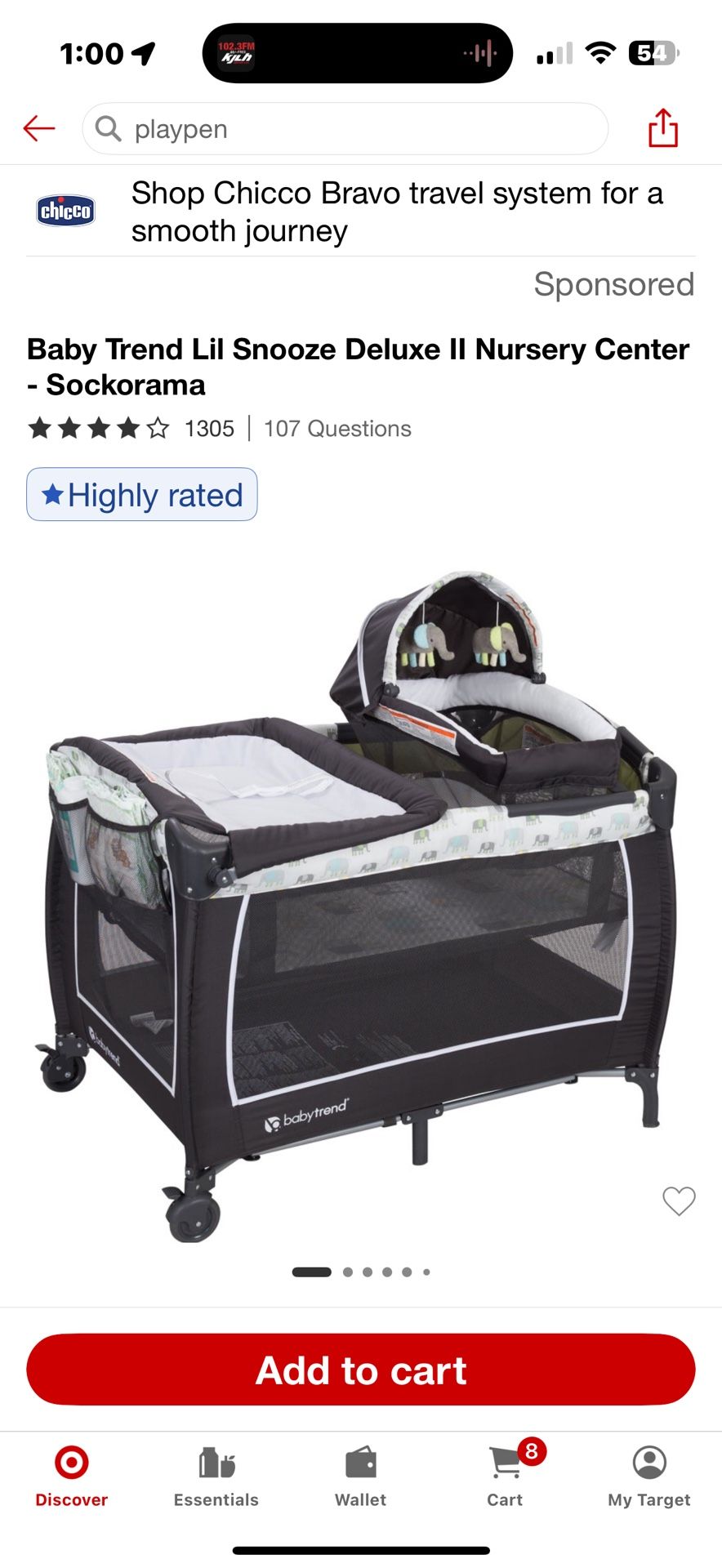 Baby Trend Playpen 