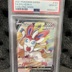 PSA 10 Sylveon V Full Art 183