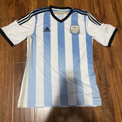 Authentic Adidas Argentina Home Jersey Size M
