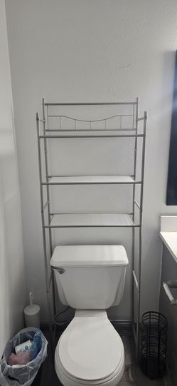 Over toilet rack
