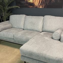 Couch Brand New  Charcoal Sectional Sofa Delivery And Financing Available 