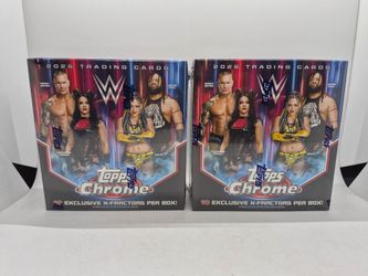 2026 Topps Chrome WWE Trading Card Box (x2)