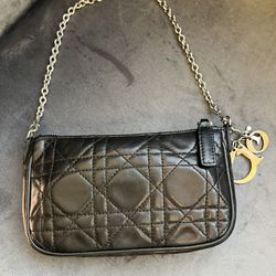 Dior Pochette Bag Cannage Lambskin 