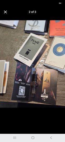 Samples perfumes