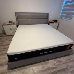 Nectar Premier Copper Mattress (King) - **Used less than trial period**