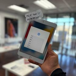 Apple iPad Mini 4 Tablet - $1 To Take it Home same Day and Pay the Rest later!
