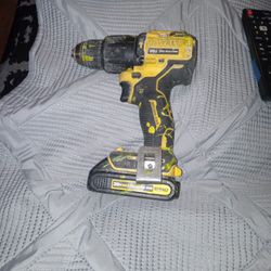 DeWalt 20v Drill With Battery 