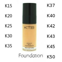 Liquid foundation SPF 15