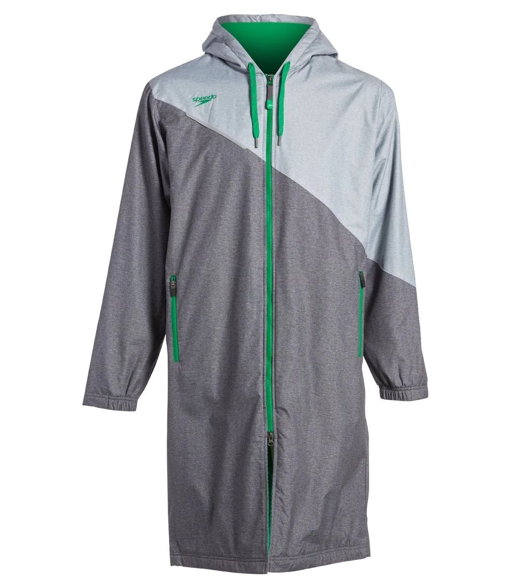 Unisex Color Block Parka Swimming Speedo Green Small (S)