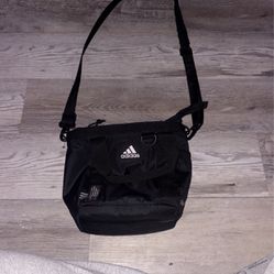 Adidas Black Mini Tote / Crossbody Bag