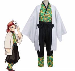 Demon Slayer Toddler SABITO Cosplay/Costume (New)