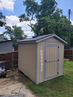8x12 Storage Shed Built onsite