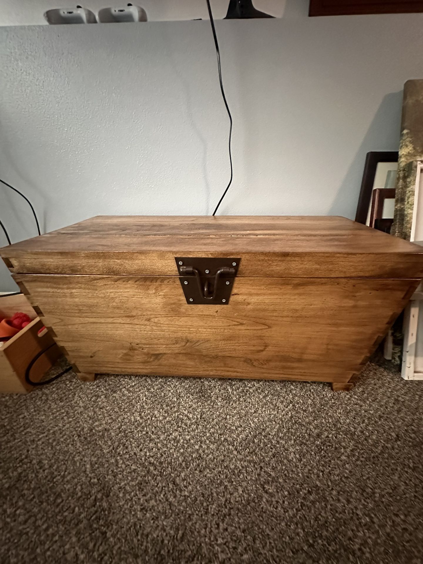 Wooden Trunk 