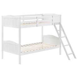 White Bunk Bed