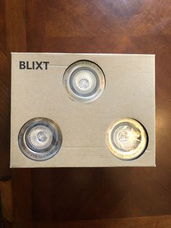 1 pack of 3 Ikea Recess Lights