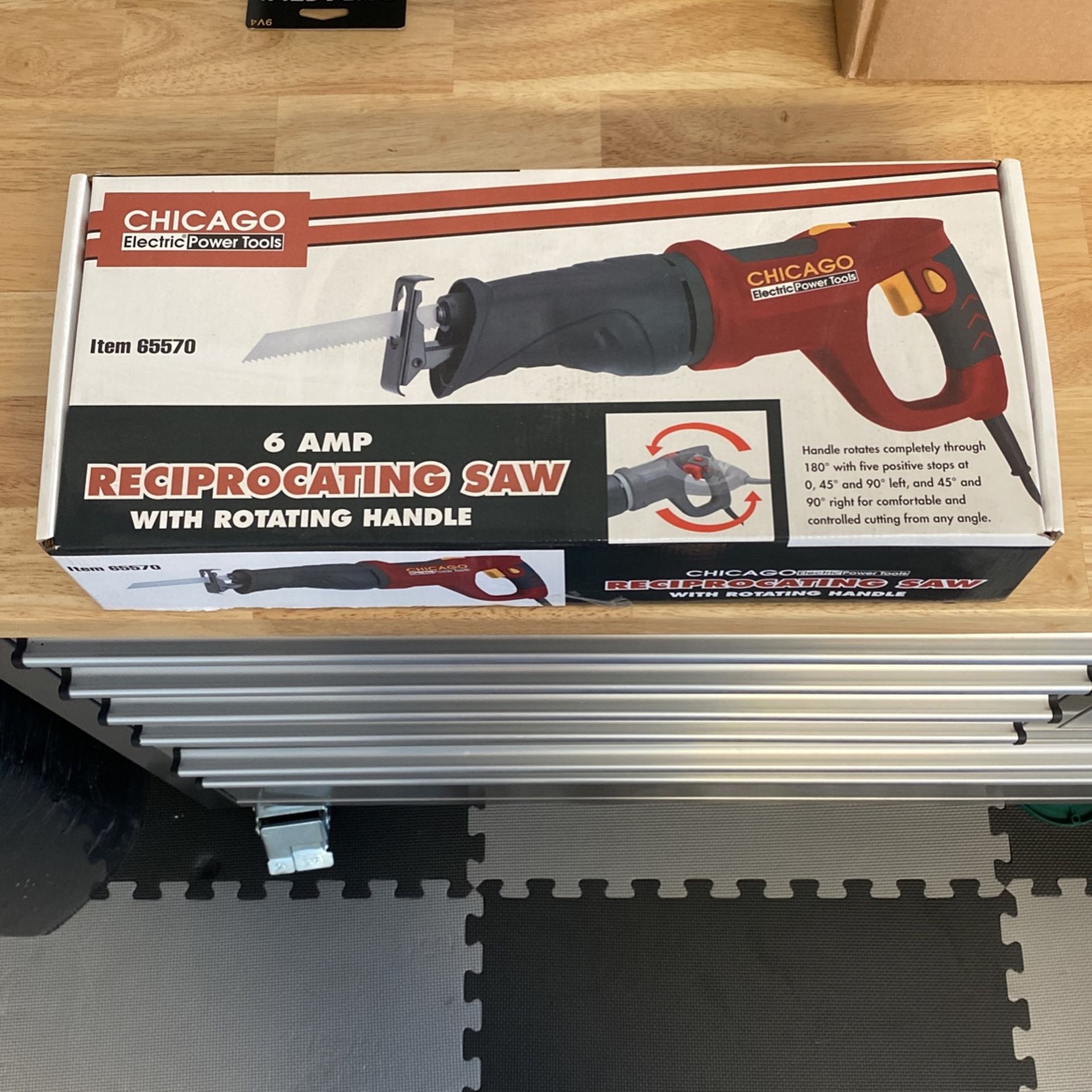 Brand New Saws-All Reciprocating Saw With Rotating Handle