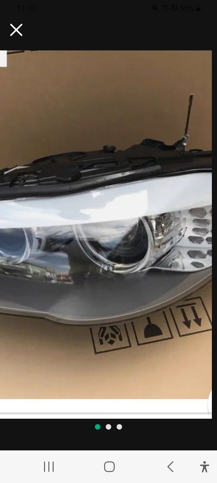 Headlight For a 2013 BMW 535i Xdrive Fit 528 To $275