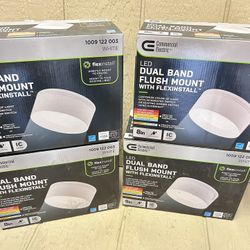 LED 8 in. Dual Band Recessed Ceiling Light, Wet Rated