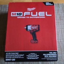 Milwaukee M18 Fuel High Torque Impact Wrench 1/2 Inch 