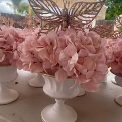 $20 Each Artificial Flowers With Vase Party Decoration centerpiece 