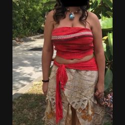HALLOWEEN Women's Moana Costume Princess 