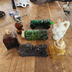 Vintige Avon Cologne And Perfume Bottles