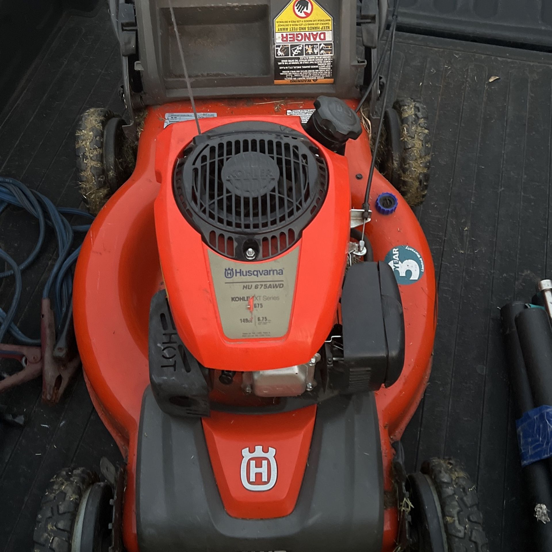Husqvarna Lawn Mower Won’t start 675 Awd Self Propelled. Ran Last Year