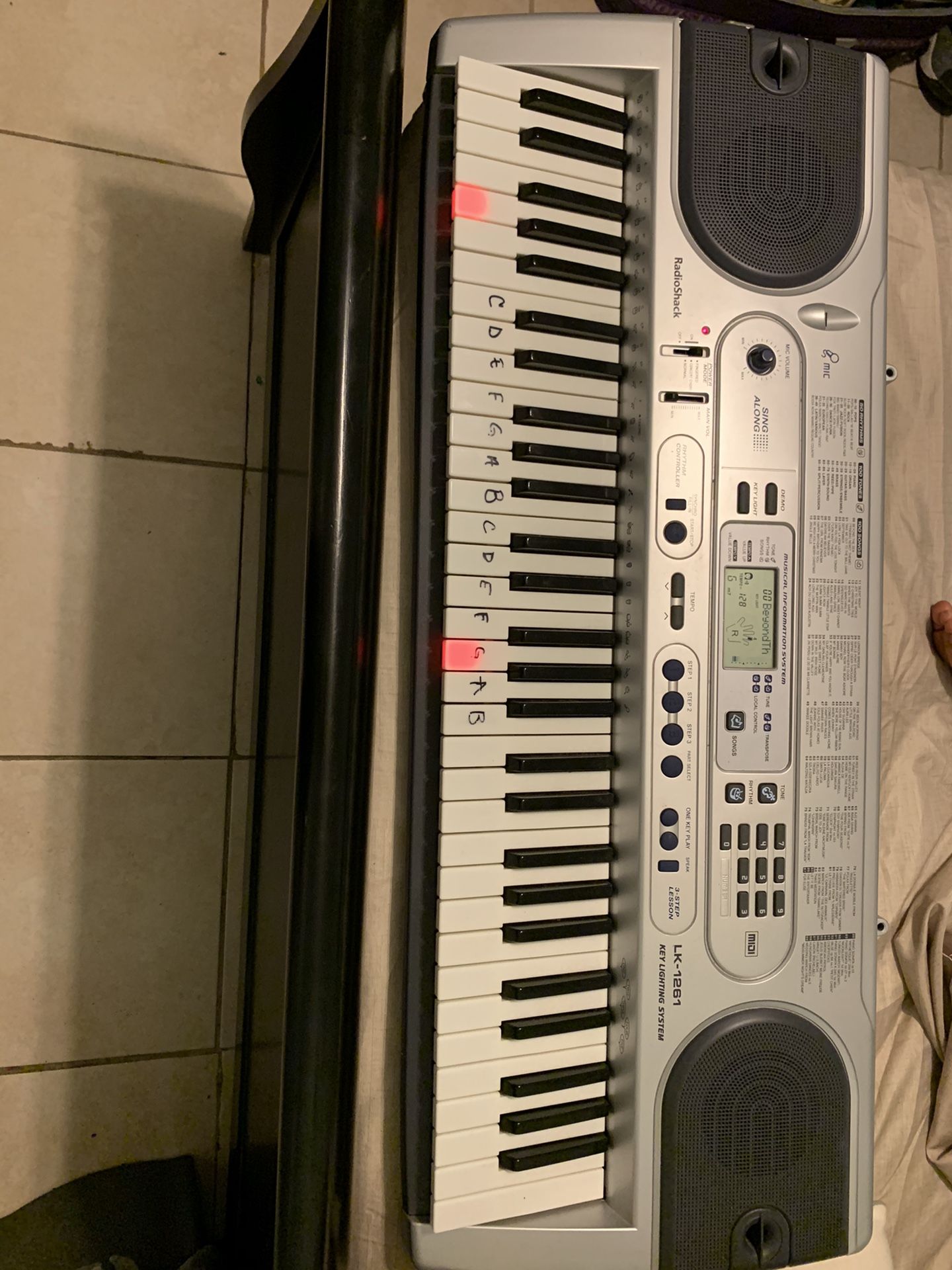 Keyboard piano
