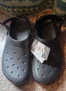 Crocs at Work Clogs Black New with Tags, mens size 12