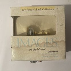 Vintage Brass Robe Hook