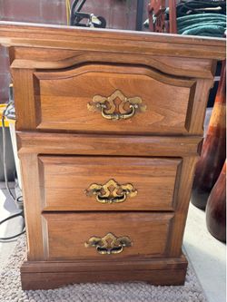 Vintage Solid Wood Night stand