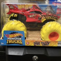 Lava Shark Monster Truck Big 1:24 Scale