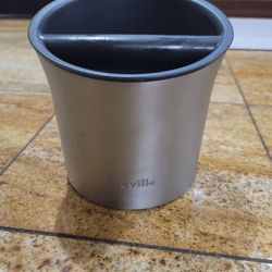 Breville BCB100BSS Knock Box, Espresso Machine Accessory, Large Puck Capacity