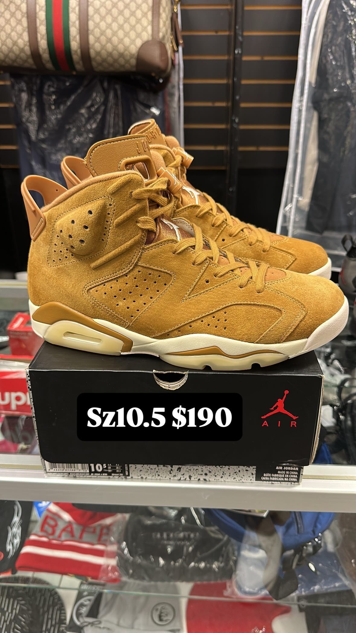 Jordan 6 Wheat 
