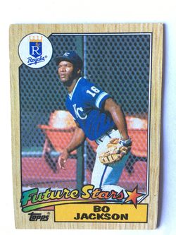 Bo Jackson rookie card super rare