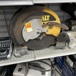 Dewalt Metal Steel Chop Saw Cutter 